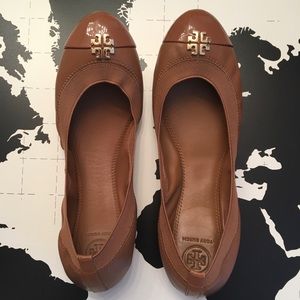 Tory Burch Leather Ballet Flats